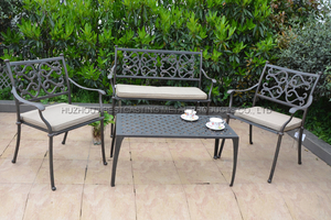 HS1001 18*36" Coffee Table & Milan Armchair & Milan Bench